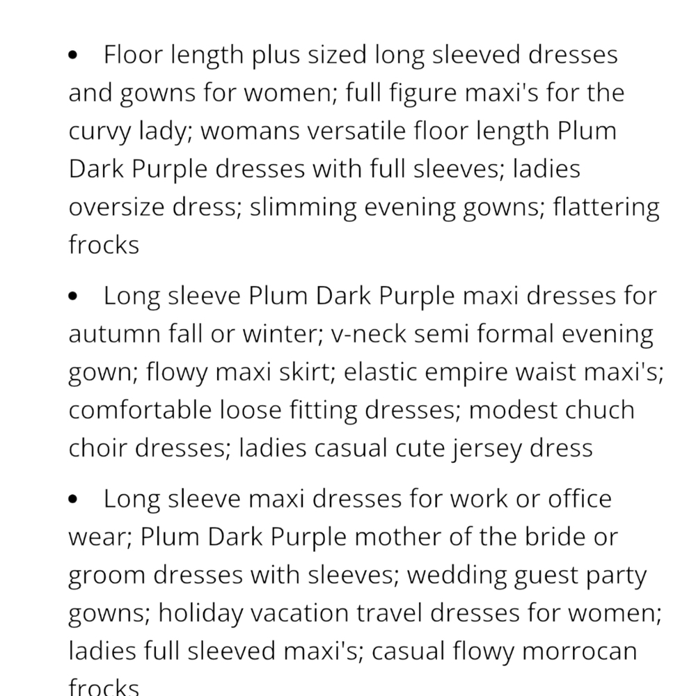 KOH KOH - 3X Plum Chic Maxi Dress - Picture 7 of 15